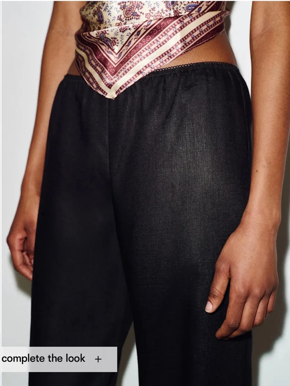 Reformation NWT Lilah Linen Pants
